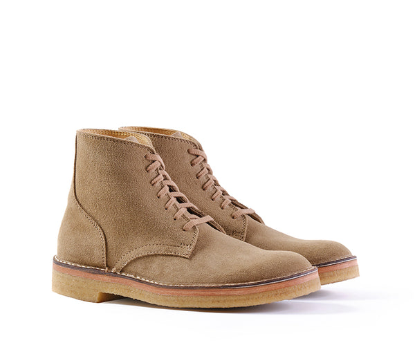 【PRE-ORDER】SAHARA BOOTS / JAPANESE SUEDE KHAKI