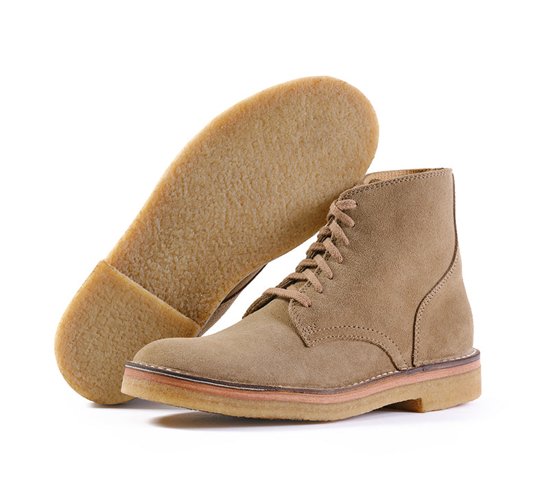 SAHARA BOOTS / JAPANESE SUEDE KHAKI