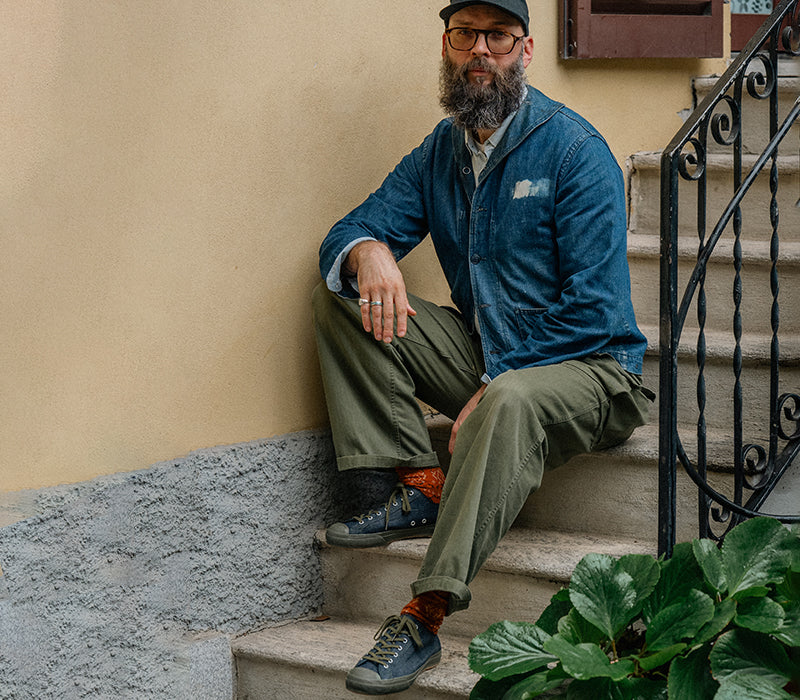 【PRE-ORDER】COLLABORATION SNEAKER FOR CHARITY / INDIGO