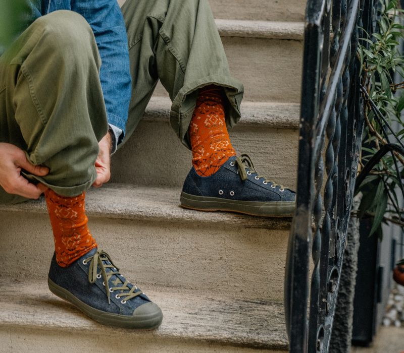 【PRE-ORDER】COLLABORATION SNEAKER FOR CHARITY / INDIGO