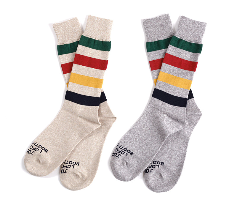 JLB SOCKS 10" / FRONTIER STRIPED