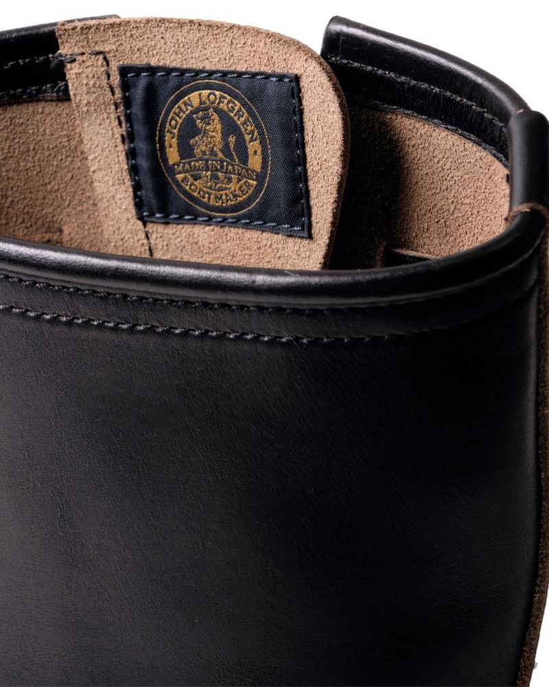 WABASH ENGINEER BOOTS / HORWEEN LEATHER CXL BLACK