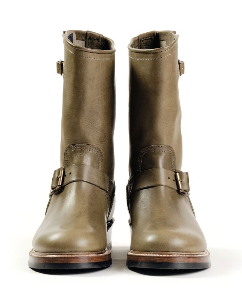 【PRE-ORDER】WABASH ENGINEER BOOTS / BADALASSI CARLO LEATHER GRIGIO