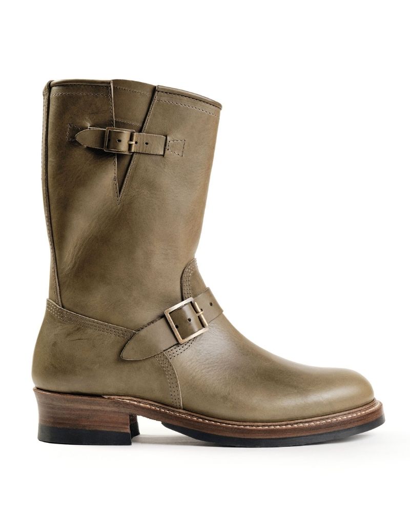 【PRE-ORDER】WABASH ENGINEER BOOTS / BADALASSI CARLO LEATHER GRIGIO