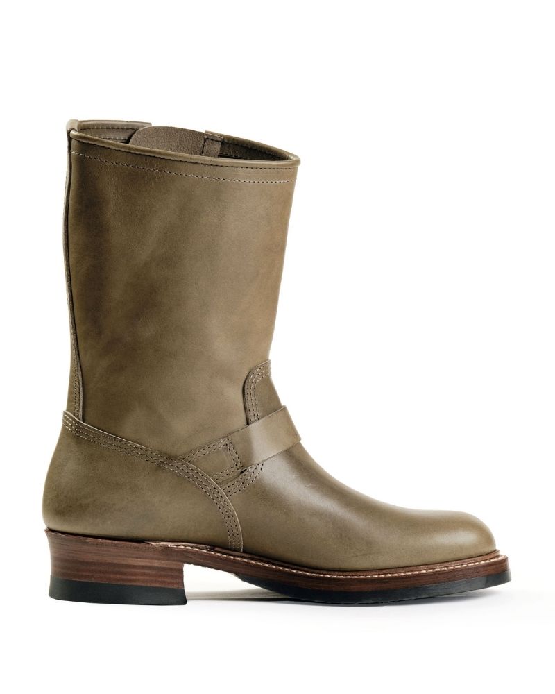【PRE-ORDER】WABASH ENGINEER BOOTS / BADALASSI CARLO LEATHER GRIGIO
