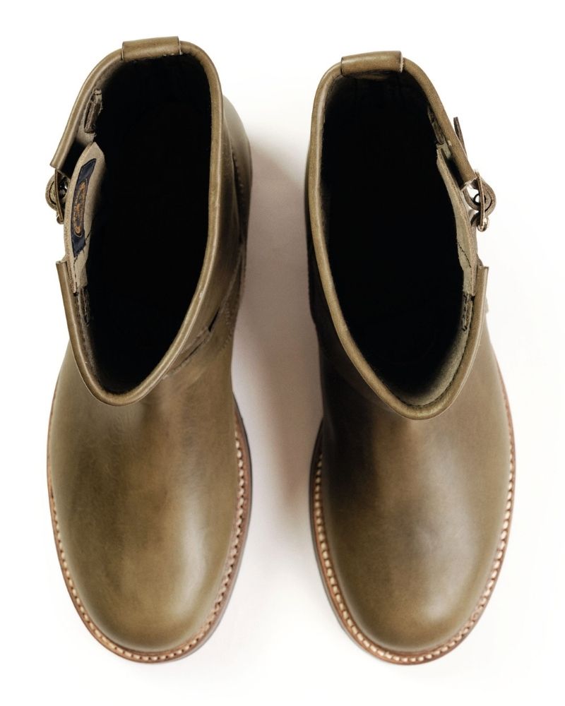 【PRE-ORDER】WABASH ENGINEER BOOTS / BADALASSI CARLO LEATHER GRIGIO