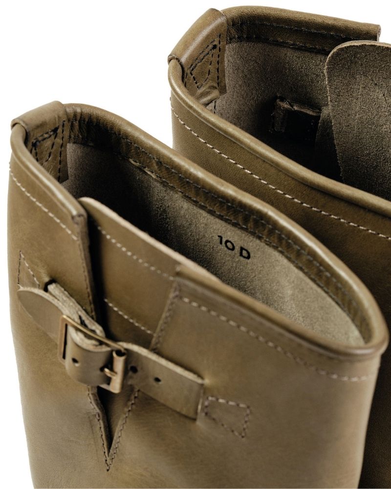 【PRE-ORDER】WABASH ENGINEER BOOTS / BADALASSI CARLO LEATHER GRIGIO