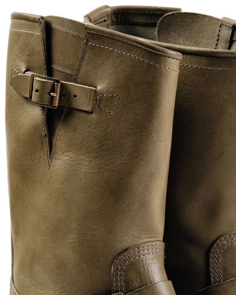 【PRE-ORDER】WABASH ENGINEER BOOTS / BADALASSI CARLO LEATHER GRIGIO