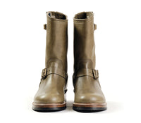 WABASH ENGINEER BOOTS / BADALASSI CARLO LEATHER GRIGIO