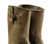 WABASH ENGINEER BOOTS / BADALASSI CARLO LEATHER GRIGIO