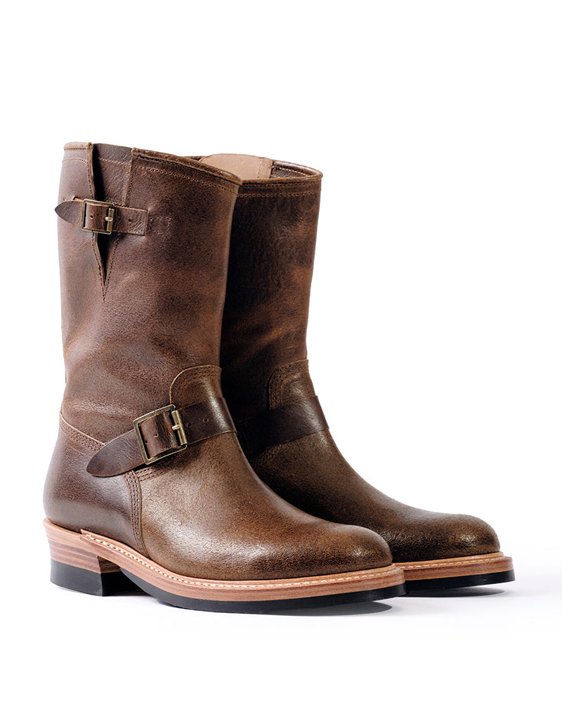 WEBSITE EXCLUSIVE OFFER WABASH ENGINEER BOOTS / HORWEEN SHF HORSEHIDE HAVANA