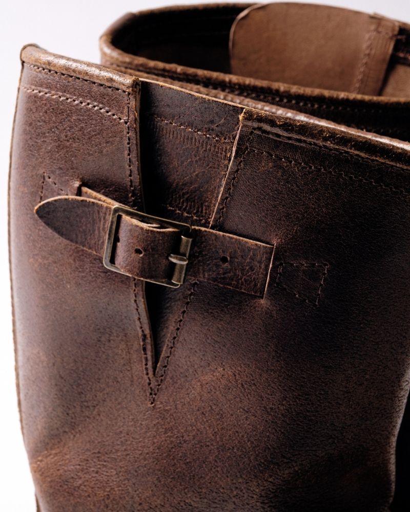 WEBSITE EXCLUSIVE OFFER WABASH ENGINEER BOOTS / HORWEEN SHF HORSEHIDE HAVANA