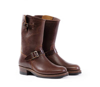 WABASH ENGINEER BOOTS / SHINKI HIKAKU HORSEBUTT DARK BROWN