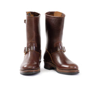 WABASH ENGINEER BOOTS / SHINKI HIKAKU HORSEBUTT DARK BROWN