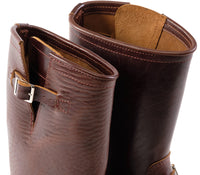 WABASH ENGINEER BOOTS / SHINKI HIKAKU HORSEBUTT DARK BROWN