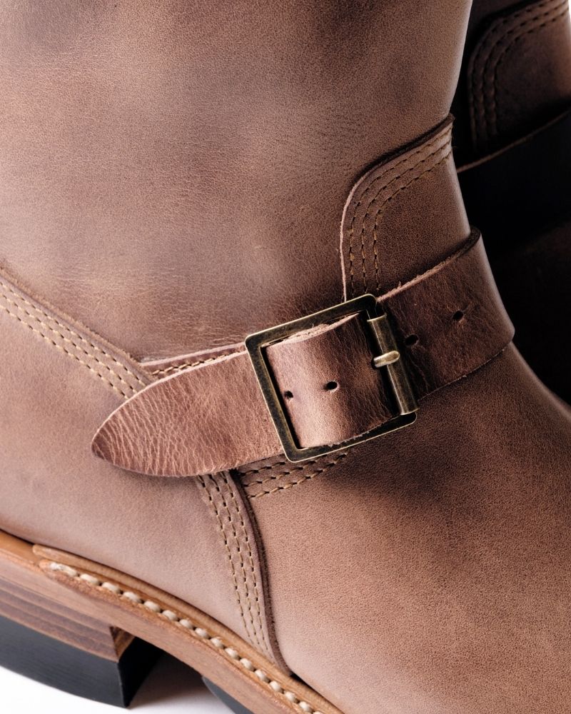 WABASH ENGINEER BOOTS / HORWEEN LEATHER CXL NATURAL