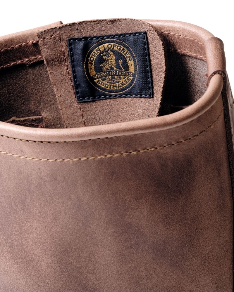 WABASH ENGINEER BOOTS / HORWEEN LEATHER CXL NATURAL
