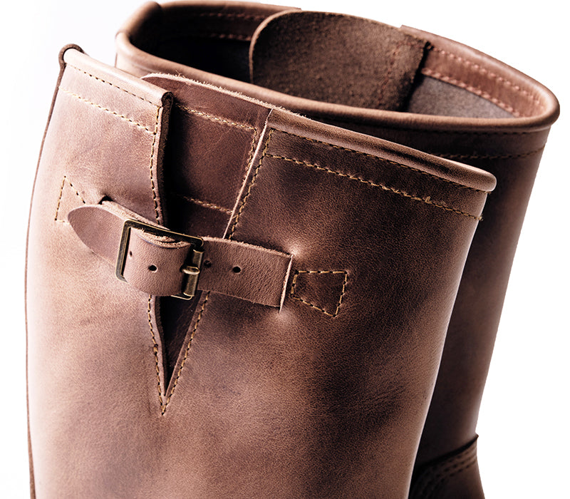 WABASH ENGINEER BOOTS / HORWEEN LEATHER CXL NATURAL