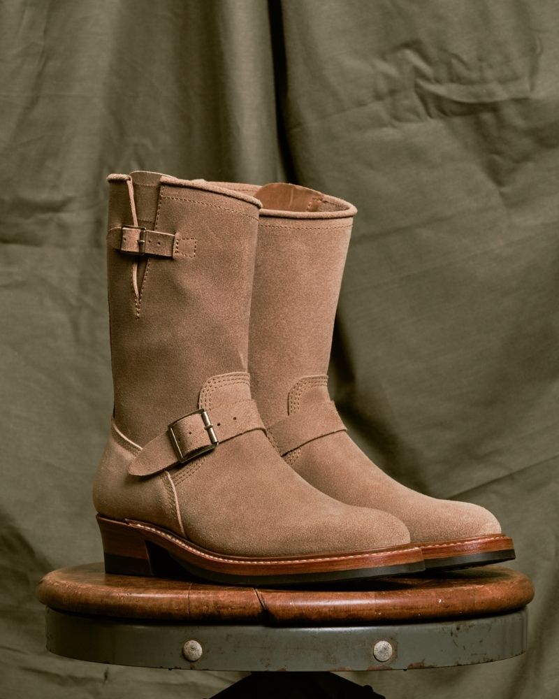【PRE-ORDER】WABASH ENGINEER BOOTS / HORWEEN LEATHER CXL NATURAL ROUGHOUT