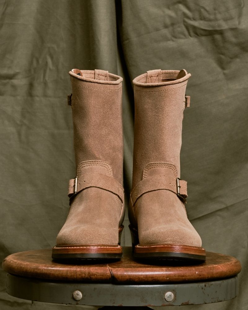【PRE-ORDER】WABASH ENGINEER BOOTS / HORWEEN LEATHER CXL NATURAL ROUGHOUT