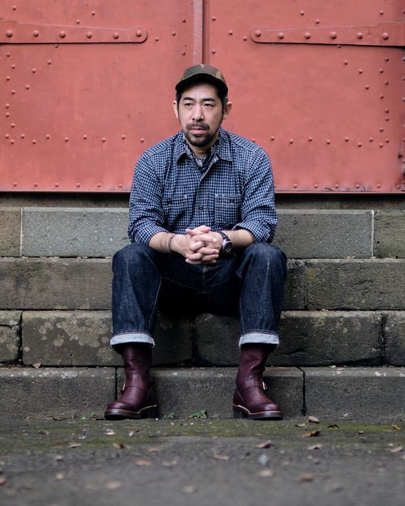 【PRE-ORDER】WABASH ENGINEER BOOTS / EZO SHIKA DEERSKIN BURNT BURGUNDY