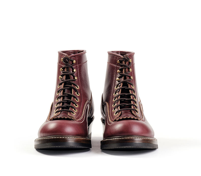 DONKEY PUNCHER BOOTS / HORWEEN LEATHER CXL BURGUNDY