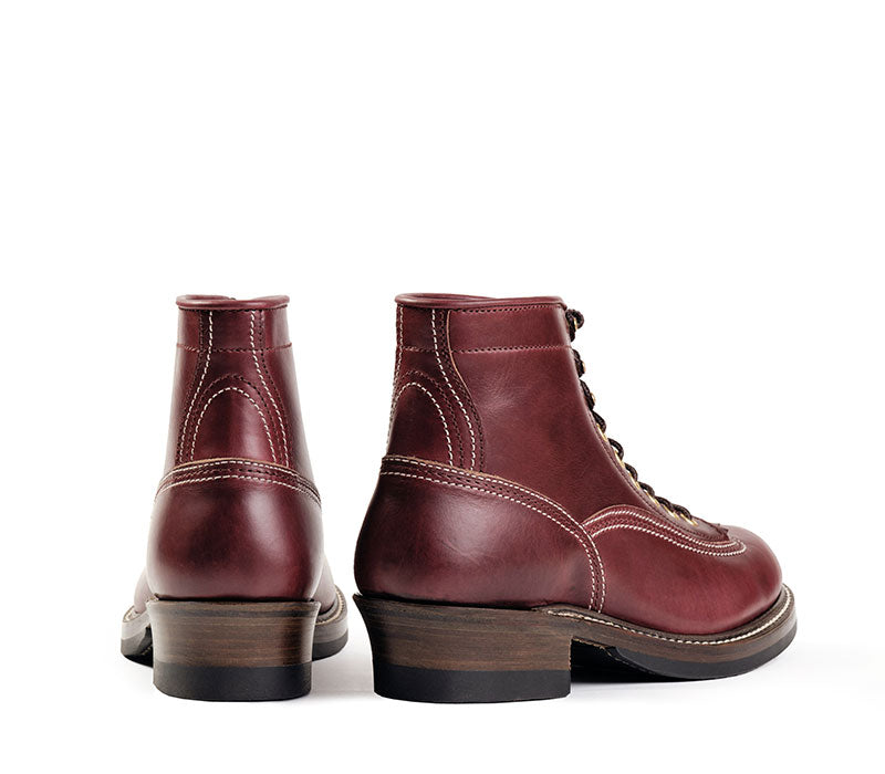 DONKEY PUNCHER BOOTS / HORWEEN LEATHER CXL BURGUNDY – John