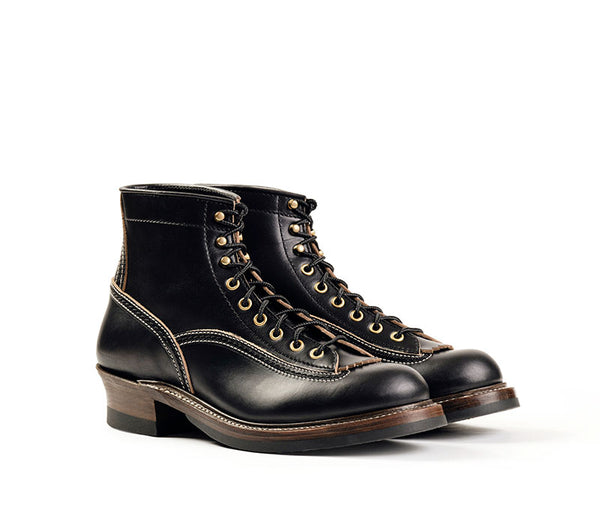 DONKEY PUNCHER BOOTS / HORWEEN LEATHER CXL BLACK