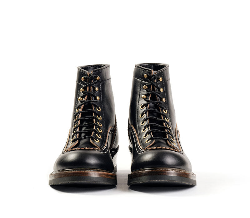 【PRE-ORDER 2024】DONKEY PUNCHER BOOTS / HORWEEN LEATHER CXL BLACK