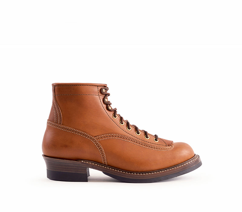 DONKEY PUNCHER BOOTS / BADALASSI CARLO LEATHER COGNAC – John