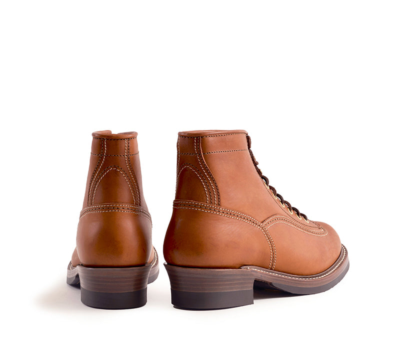 【PRE-ORDER】DONKEY PUNCHER BOOTS / BADALASSI CARLO LEATHER COGNAC