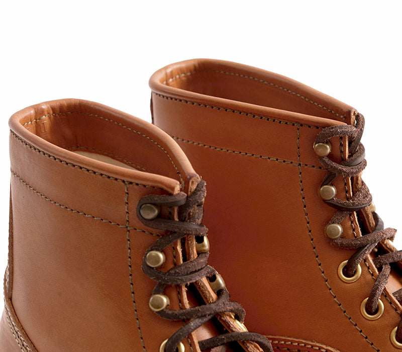 【PRE-ORDER】DONKEY PUNCHER BOOTS / BADALASSI CARLO LEATHER COGNAC