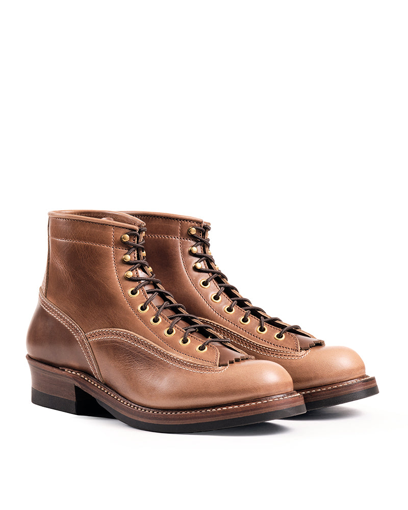 DONKEY PUNCHER BOOTS / HORWEEN LEATHER CXL NATURAL