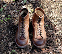 DONKEY PUNCHER BOOTS / HORWEEN LEATHER CXL NATURAL