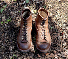 DONKEY PUNCHER BOOTS / HORWEEN LEATHER CXL NATURAL