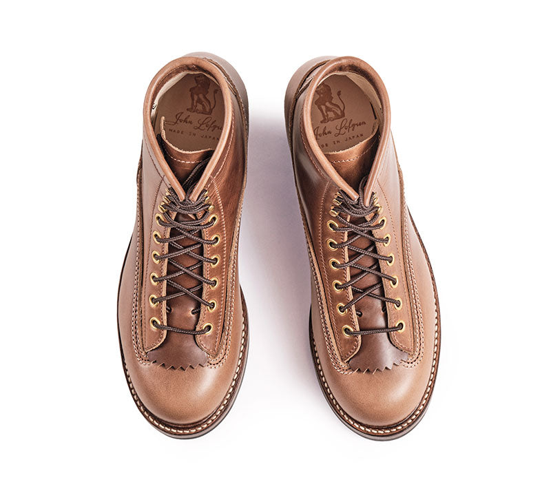 DONKEY PUNCHER BOOTS / HORWEEN LEATHER CXL NATURAL