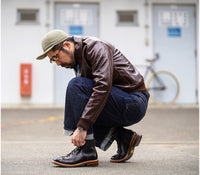 【PRE-ORDER 2024】MONKEY BOOTS / SHINKI HIKAKU HORSEBUTT BLACK