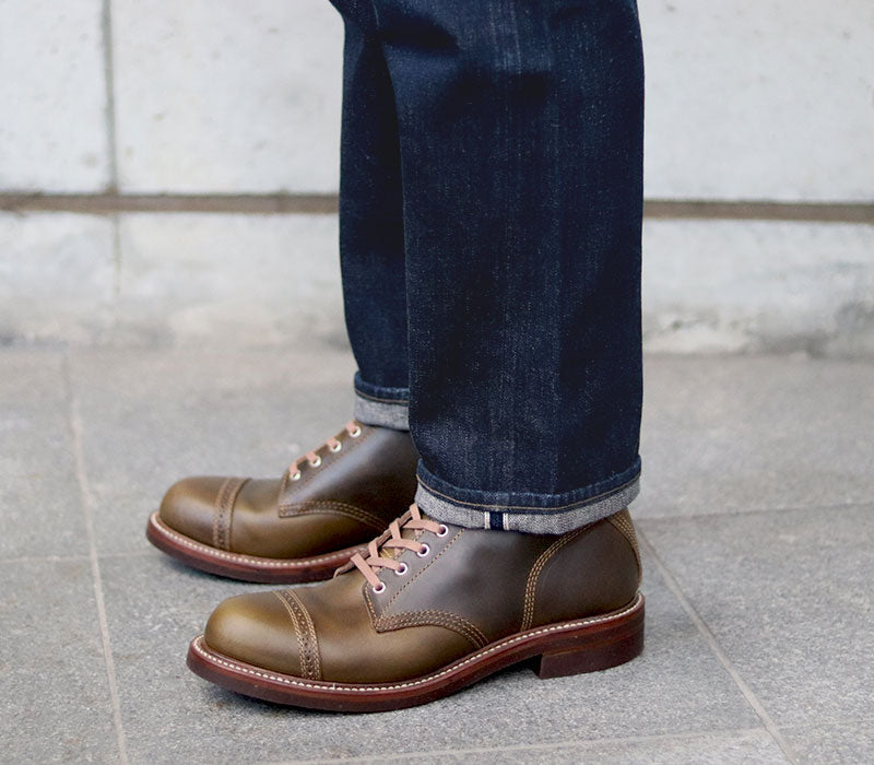 【PRE-ORDER】COMBAT BOOTS / HORWEEN LEATHER CXL DARK OLIVE