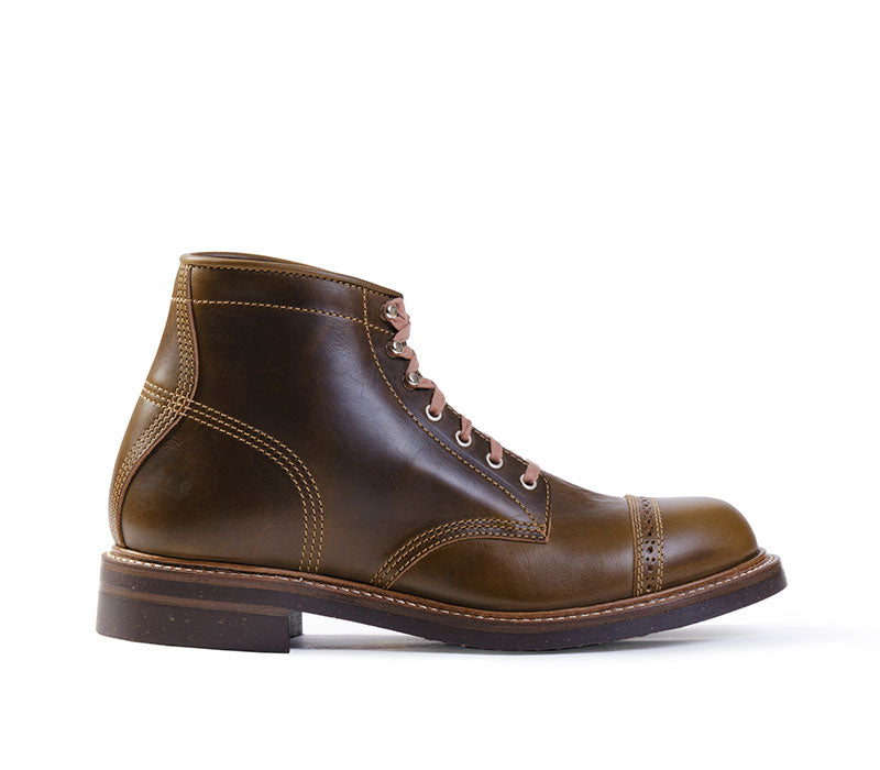 【PRE-ORDER】COMBAT BOOTS / HORWEEN LEATHER CXL DARK OLIVE