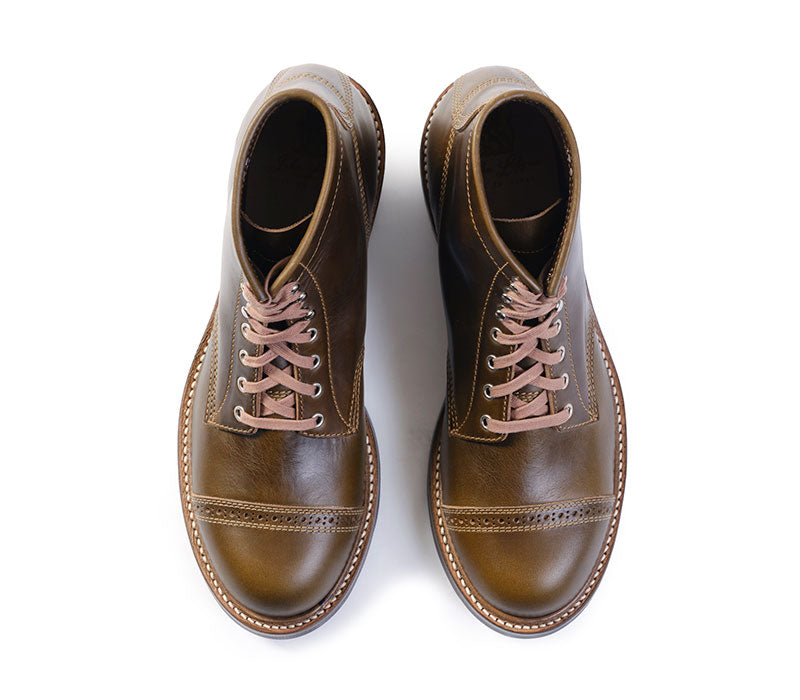 【PRE-ORDER】COMBAT BOOTS / HORWEEN LEATHER CXL DARK OLIVE