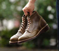 COMBAT BOOTS / HORWEEN LEATHER CXL DARK OLIVE