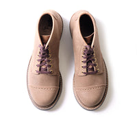 COMBAT BOOTS / HORWEEN LEATHER CXL NATURAL ROUGHOUT