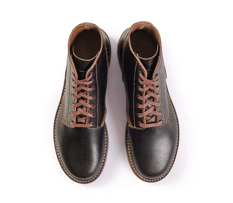 CHRISTMAS 2024 / M-43 SERVICE SHOES / HORWEEN WAXED FLESH / DARK BROWN