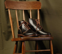 CHRISTMAS 2024 LIMITED EDITION / M-43 SERVICE SHOES / HORWEEN WAXED FLESH / DARK BROWN