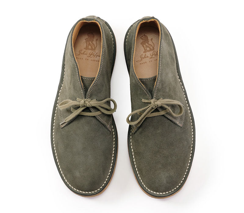 【PRE-ORDER】MILITARY DESERT BOOTS / JAPANESE SUEDE OLIVE