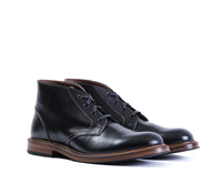 THE STEADFAST CHUKKA BOOTS / FRENCH CALFSKIN BLACK