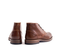 THE STEADFAST CHUKKA BOOTS / SHINKI HIKAKU SHELL CORDOVAN COGNAC