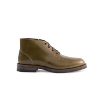 THE STEADFAST CHUKKA BOOTS / SHINKI HIKAKU SHELL CORDOVAN OLIVE