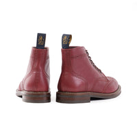 GLOVER BROGUES / CONCERIA 800 VACCHETTA BURGUNDY