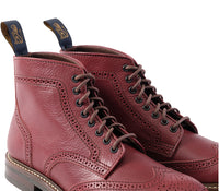 GLOVER BROGUES / CONCERIA 800 VACCHETTA BURGUNDY